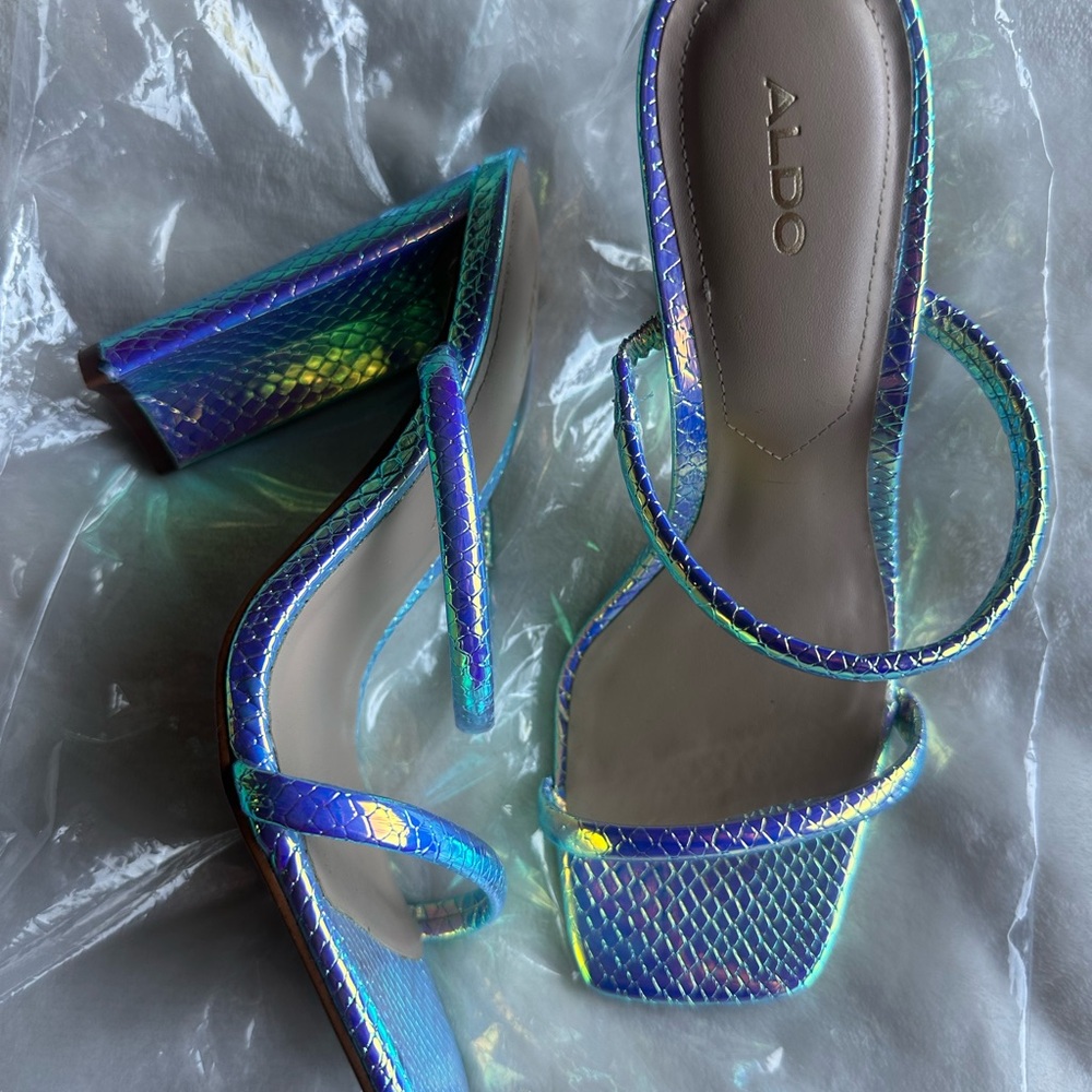 ALDO Iridescent Multicolor Women's Heels
